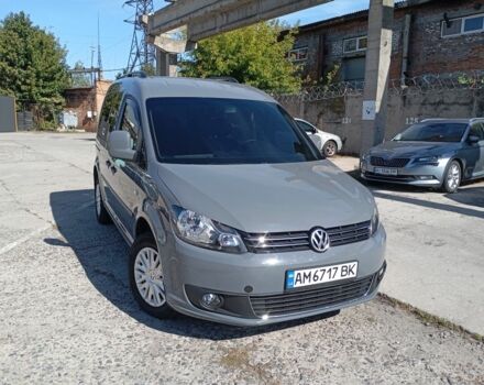 Серый Фольксваген Кадди, объемом двигателя 2 л и пробегом 268 тыс. км за 10700 $, фото 1 на Automoto.ua