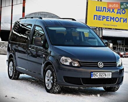 Серый Фольксваген Кадди, объемом двигателя 1.6 л и пробегом 209 тыс. км за 11700 $, фото 1 на Automoto.ua
