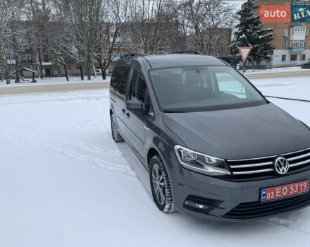 Серый Фольксваген Кадди, объемом двигателя 2 л и пробегом 165 тыс. км за 18400 $, фото 1 на Automoto.ua