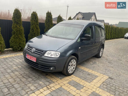 Серый Фольксваген Кадди, объемом двигателя 1.6 л и пробегом 216 тыс. км за 6000 $, фото 1 на Automoto.ua
