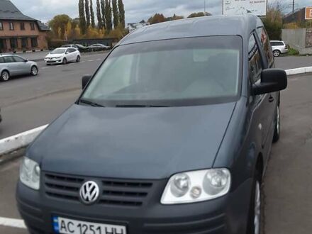 Серый Фольксваген Кадди, объемом двигателя 1.9 л и пробегом 240 тыс. км за 5800 $, фото 1 на Automoto.ua