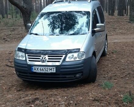 Серый Фольксваген Кадди, объемом двигателя 1.9 л и пробегом 279 тыс. км за 7499 $, фото 1 на Automoto.ua