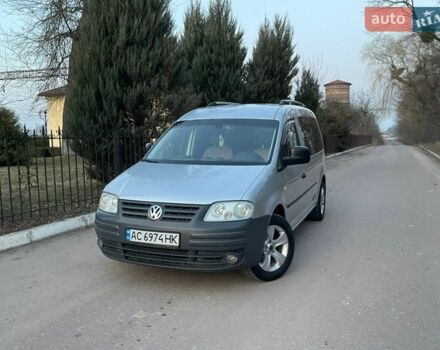 Серый Фольксваген Кадди, объемом двигателя 1.9 л и пробегом 283 тыс. км за 7300 $, фото 1 на Automoto.ua