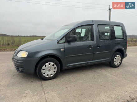 Серый Фольксваген Кадди, объемом двигателя 1.39 л и пробегом 209 тыс. км за 7200 $, фото 1 на Automoto.ua