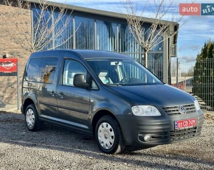 Серый Фольксваген Кадди, объемом двигателя 1.6 л и пробегом 209 тыс. км за 9150 $, фото 1 на Automoto.ua