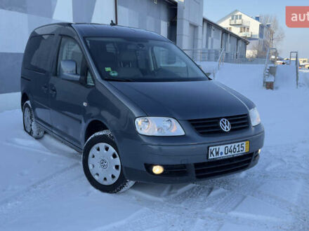 Сірий Фольксваген Кадді, об'ємом двигуна 2 л та пробігом 199 тис. км за 8150 $, фото 1 на Automoto.ua