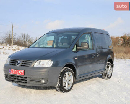 Серый Фольксваген Кадди, объемом двигателя 1.6 л и пробегом 193 тыс. км за 8650 $, фото 1 на Automoto.ua