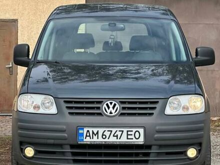 Серый Фольксваген Кадди, объемом двигателя 1.6 л и пробегом 194 тыс. км за 9000 $, фото 1 на Automoto.ua