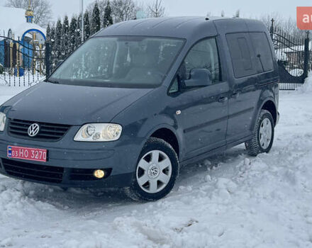 Серый Фольксваген Кадди, объемом двигателя 1.6 л и пробегом 191 тыс. км за 7997 $, фото 1 на Automoto.ua