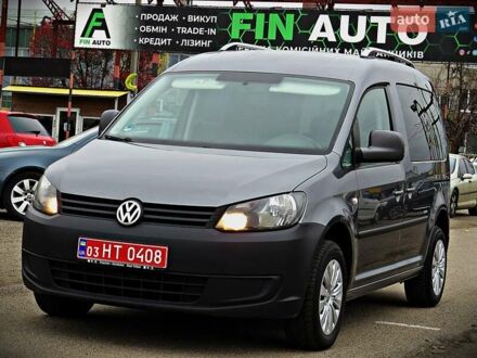 Серый Фольксваген Кадди, объемом двигателя 1.6 л и пробегом 195 тыс. км за 11500 $, фото 1 на Automoto.ua