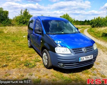 Синий Фольксваген Кадди, объемом двигателя 2 л и пробегом 370 тыс. км за 3700 $, фото 5 на Automoto.ua