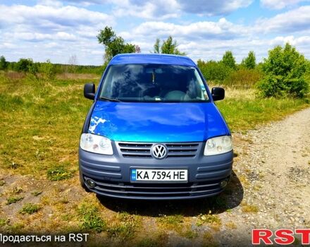 Синий Фольксваген Кадди, объемом двигателя 2 л и пробегом 370 тыс. км за 3700 $, фото 4 на Automoto.ua