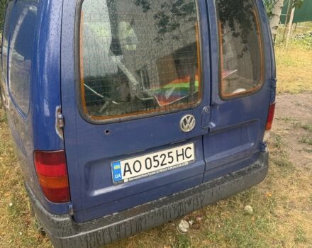 Синий Фольксваген Кадди, объемом двигателя 1.9 л и пробегом 220 тыс. км за 1200 $, фото 4 на Automoto.ua