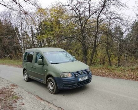 Синий Фольксваген Кадди, объемом двигателя 1.9 л и пробегом 420 тыс. км за 1499 $, фото 2 на Automoto.ua