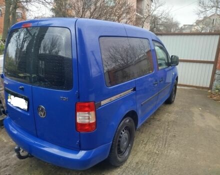 Синий Фольксваген Кадди, объемом двигателя 1.9 л и пробегом 375 тыс. км за 7000 $, фото 4 на Automoto.ua