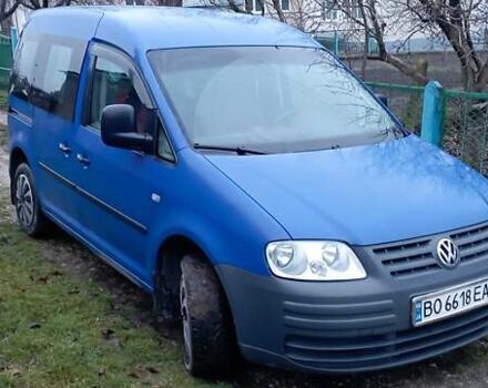 Синий Фольксваген Кадди, объемом двигателя 1.97 л и пробегом 304 тыс. км за 3900 $, фото 5 на Automoto.ua