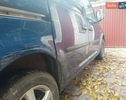 Синий Фольксваген Кадди, объемом двигателя 1.4 л и пробегом 222 тыс. км за 2990 $, фото 2 на Automoto.ua