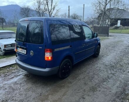 Синій Фольксваген Кадді, об'ємом двигуна 2 л та пробігом 398 тис. км за 4650 $, фото 4 на Automoto.ua