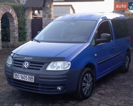 Синий Фольксваген Кадди, объемом двигателя 1.9 л и пробегом 320 тыс. км за 5850 $, фото 3 на Automoto.ua