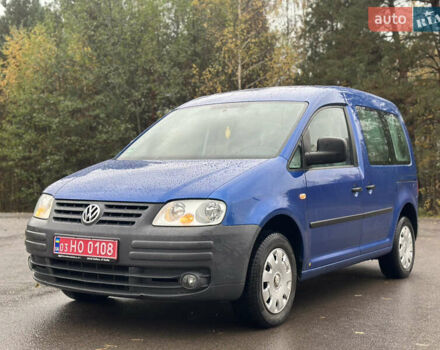 Синий Фольксваген Кадди, объемом двигателя 1.6 л и пробегом 190 тыс. км за 6550 $, фото 4 на Automoto.ua