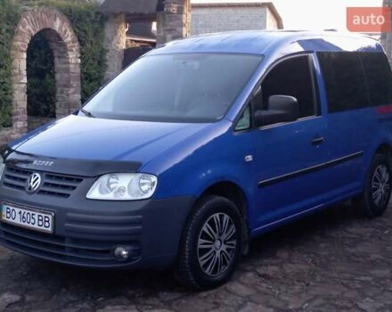Синий Фольксваген Кадди, объемом двигателя 1.9 л и пробегом 320 тыс. км за 5850 $, фото 2 на Automoto.ua