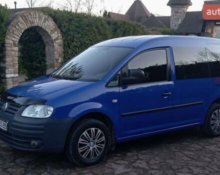 Синий Фольксваген Кадди, объемом двигателя 1.9 л и пробегом 320 тыс. км за 5850 $, фото 1 на Automoto.ua