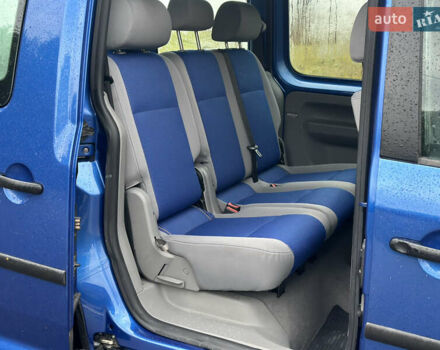 Синий Фольксваген Кадди, объемом двигателя 1.6 л и пробегом 190 тыс. км за 6550 $, фото 7 на Automoto.ua