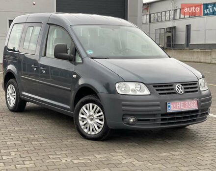 Синий Фольксваген Кадди, объемом двигателя 1.6 л и пробегом 184 тыс. км за 5699 $, фото 1 на Automoto.ua