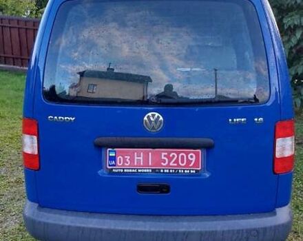 Синій Фольксваген Кадді, об'ємом двигуна 1.6 л та пробігом 170 тис. км за 6495 $, фото 4 на Automoto.ua