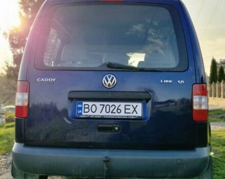 Синий Фольксваген Кадди, объемом двигателя 1.6 л и пробегом 210 тыс. км за 5900 $, фото 2 на Automoto.ua
