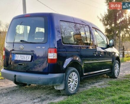 Синий Фольксваген Кадди, объемом двигателя 1.6 л и пробегом 210 тыс. км за 5900 $, фото 6 на Automoto.ua