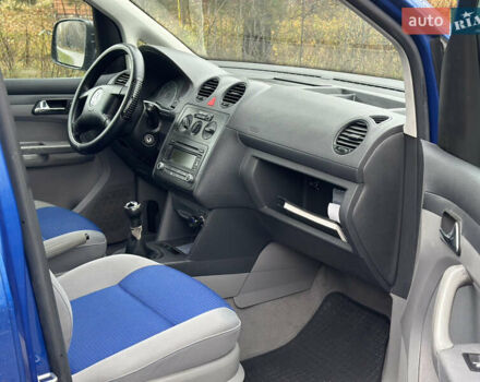 Синий Фольксваген Кадди, объемом двигателя 1.6 л и пробегом 190 тыс. км за 6550 $, фото 5 на Automoto.ua