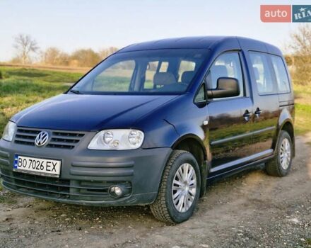 Синий Фольксваген Кадди, объемом двигателя 1.6 л и пробегом 210 тыс. км за 5900 $, фото 3 на Automoto.ua