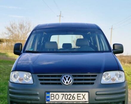 Синий Фольксваген Кадди, объемом двигателя 1.6 л и пробегом 210 тыс. км за 5900 $, фото 1 на Automoto.ua