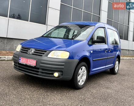 Синій Фольксваген Кадді, об'ємом двигуна 1.6 л та пробігом 170 тис. км за 6800 $, фото 7 на Automoto.ua