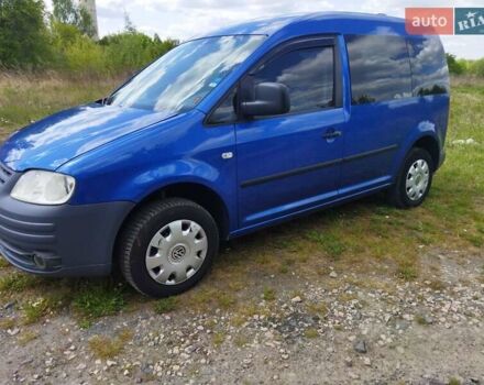 Синий Фольксваген Кадди, объемом двигателя 2 л и пробегом 370 тыс. км за 3700 $, фото 1 на Automoto.ua