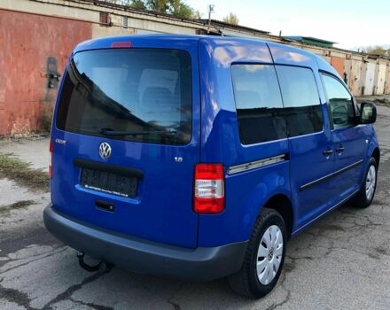 Синий Фольксваген Кадди, объемом двигателя 1.6 л и пробегом 157 тыс. км за 5999 $, фото 3 на Automoto.ua
