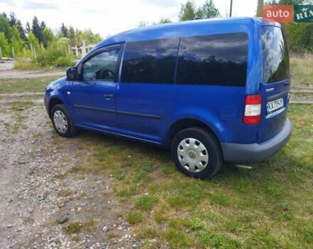Синий Фольксваген Кадди, объемом двигателя 2 л и пробегом 370 тыс. км за 3700 $, фото 3 на Automoto.ua