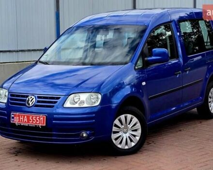 Синий Фольксваген Кадди, объемом двигателя 1.6 л и пробегом 233 тыс. км за 7399 $, фото 3 на Automoto.ua