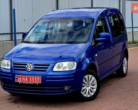 Синий Фольксваген Кадди, объемом двигателя 1.6 л и пробегом 233 тыс. км за 7399 $, фото 4 на Automoto.ua
