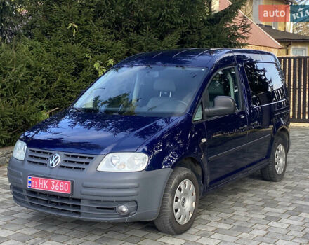 Синий Фольксваген Кадди, объемом двигателя 1.6 л и пробегом 211 тыс. км за 7200 $, фото 2 на Automoto.ua