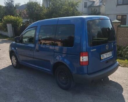 Синий Фольксваген Кадди, объемом двигателя 1.6 л и пробегом 403 тыс. км за 6000 $, фото 2 на Automoto.ua