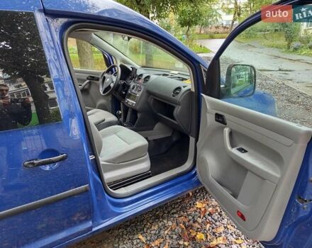 Синий Фольксваген Кадди, объемом двигателя 1.9 л и пробегом 352 тыс. км за 6500 $, фото 5 на Automoto.ua