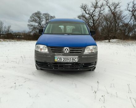 Синий Фольксваген Кадди, объемом двигателя 1.9 л и пробегом 260 тыс. км за 4750 $, фото 2 на Automoto.ua