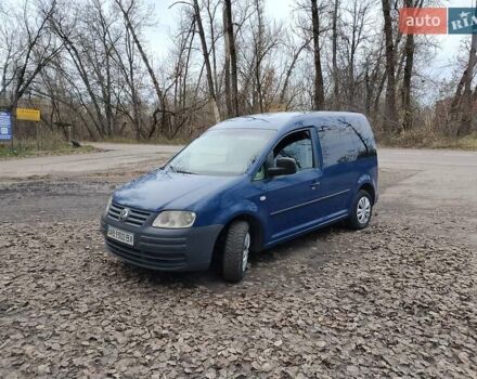 Синий Фольксваген Кадди, объемом двигателя 1.97 л и пробегом 297 тыс. км за 5500 $, фото 3 на Automoto.ua
