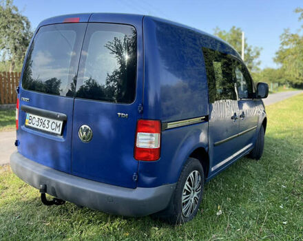 Синий Фольксваген Кадди, объемом двигателя 1.9 л и пробегом 420 тыс. км за 5700 $, фото 4 на Automoto.ua