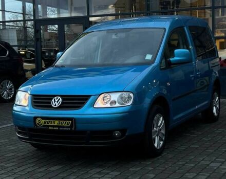 Синий Фольксваген Кадди, объемом двигателя 1.6 л и пробегом 215 тыс. км за 7900 $, фото 2 на Automoto.ua
