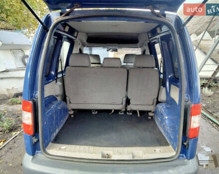 Синий Фольксваген Кадди, объемом двигателя 1.98 л и пробегом 303 тыс. км за 5500 $, фото 4 на Automoto.ua