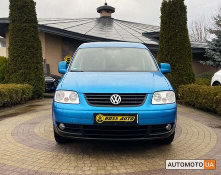 Синий Фольксваген Кадди, объемом двигателя 2 л и пробегом 232 тыс. км за 8150 $, фото 1 на Automoto.ua