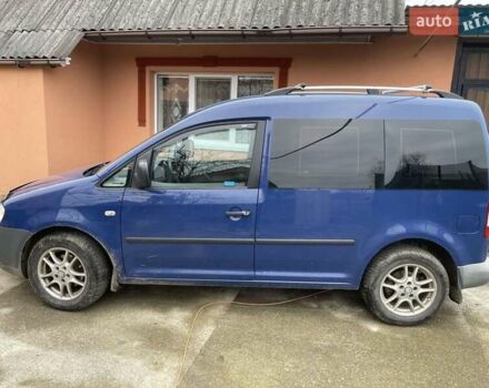 Синий Фольксваген Кадди, объемом двигателя 1.97 л и пробегом 253 тыс. км за 5900 $, фото 2 на Automoto.ua